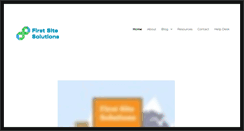 Desktop Screenshot of firstsitesolutions.com